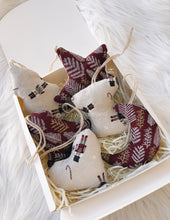 Load image into Gallery viewer, 6-Pack Eco-Friendly Fabric Christmas Ornaments