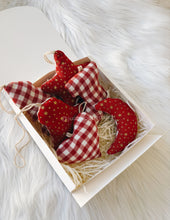 Load image into Gallery viewer, 6-Pack Eco-Friendly Fabric Christmas Ornaments