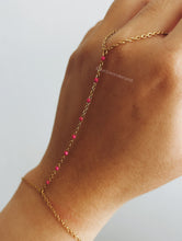 Load image into Gallery viewer, GOLD COLOR HAND CHAIN