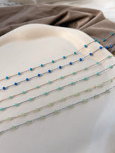 Load image into Gallery viewer, DAINTY CRYSTAL COLOR CHAINS BRACELET