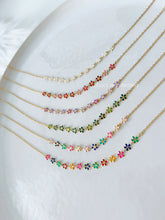 Load image into Gallery viewer, FLOWER CHOKER NECKLACE