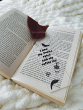 Load image into Gallery viewer, BOOKMARK - I LIKE MY BOOKS SPICY AND MY COFFEE ICY