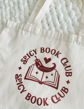 Load image into Gallery viewer, "Spicy book club" - TOTE BAG