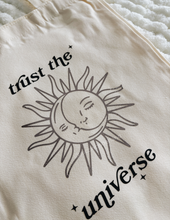 Load image into Gallery viewer, "Trust the universe" - TOTE BAG