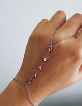 Load image into Gallery viewer, EVIL EYE HAND CHAIN