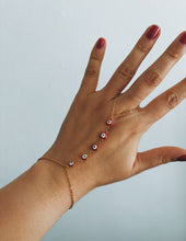 Load image into Gallery viewer, EVIL EYE HAND CHAIN