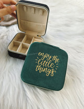 Load image into Gallery viewer, MINI JEWELRY BOX - Enjoy the little things