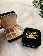 Load image into Gallery viewer, MINI JEWELRY BOX - Good Things Take Time