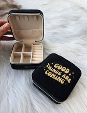 Load image into Gallery viewer, MINI JEWELRY BOX - Good Things Take Time