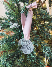 Load image into Gallery viewer, 2025 BABY'S FIRST CHRISTMAS
