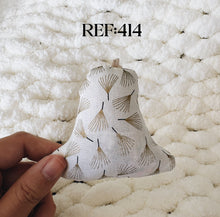 Carregar imagem no visualizador da galeria, Bells - Eco-Friendly Fabric Christmas Ornaments
