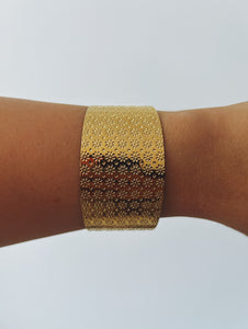 FLOWER POWER GOLDEN BRACELET