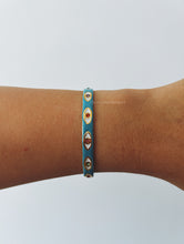 Load image into Gallery viewer, BLUE EVIL EYE BRACELET
