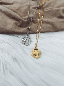 SUN AND MOON NECKLACE
