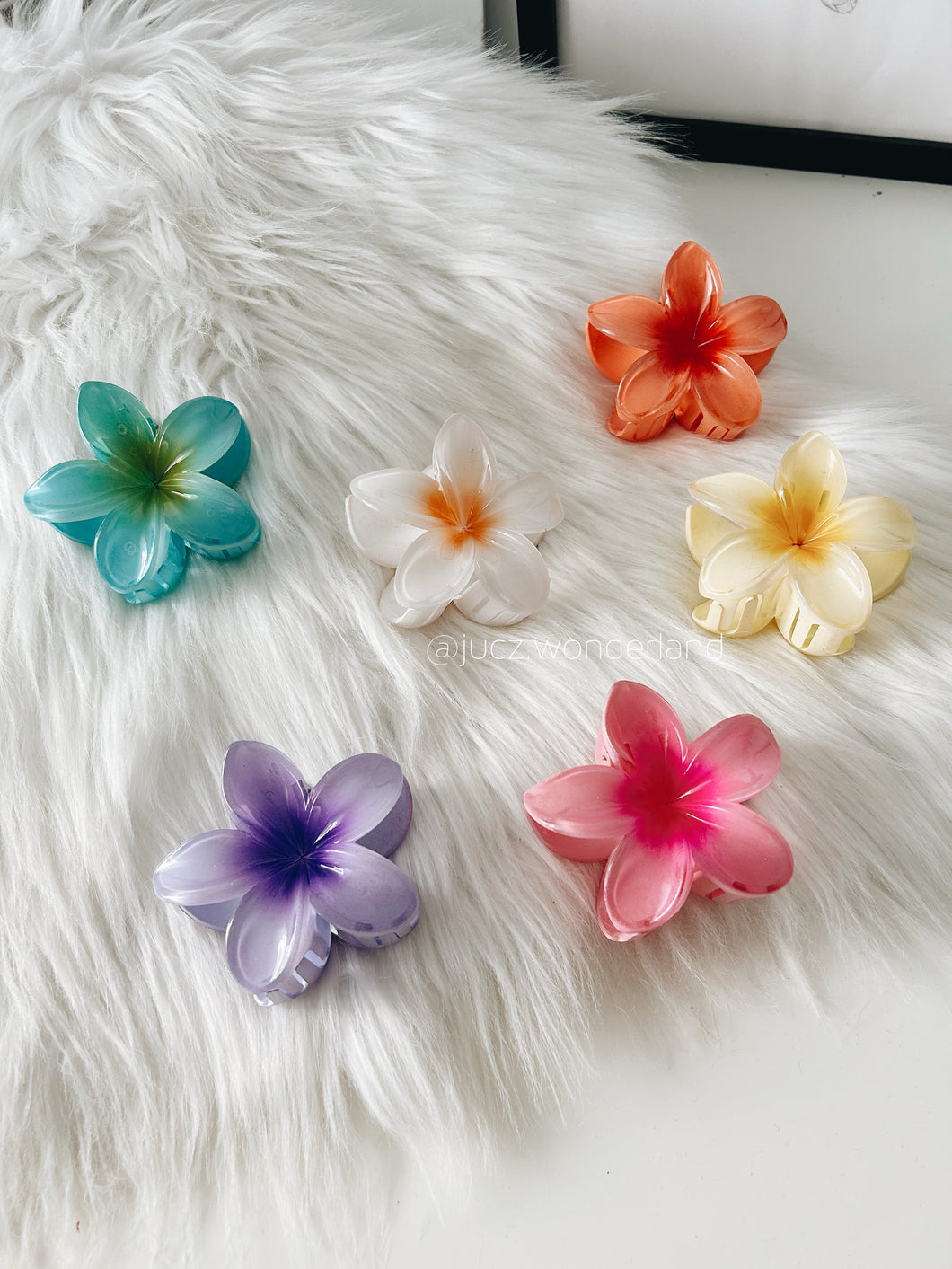 PLUMERIA HAIR CLIP