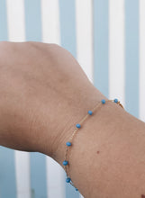 Load image into Gallery viewer, DAINTY CRYSTAL COLOR CHAINS BRACELET
