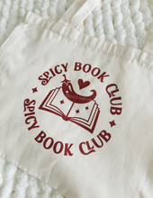 Load image into Gallery viewer, "Spicy book club" - TOTE BAG
