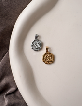 Load image into Gallery viewer, ROSE MEDAL CHARM
