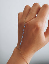 Load image into Gallery viewer, DAINTY STONES HAND CHAIN
