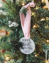Load image into Gallery viewer, 2025 BABY'S FIRST CHRISTMAS
